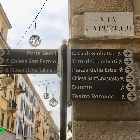 A Due Passi Da Giulietta-casa Capuleti Apartament Werona